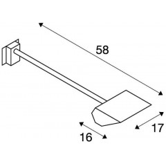 Вулична підсвітка фасаду SLV 227701