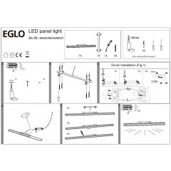 Стельовий світильник Eglo 98026 Salobrena 2