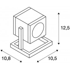 Вулична підсвітка фасаду SLV 132835