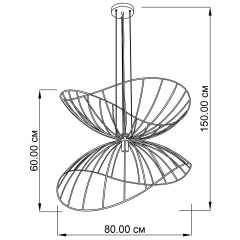 Люстра декоративна Imperium Light Butterfly 289160.05.05