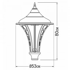 Ліхтарний стовп PikART 5905 LONDON