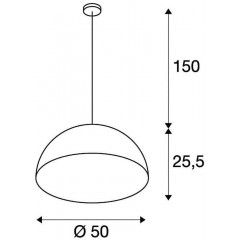 Люстра-підвіс SLV 155531