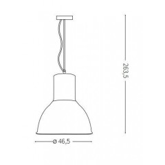 Люстра-підвіс Ideal lux 232041 Breeze SP1 Big Nero