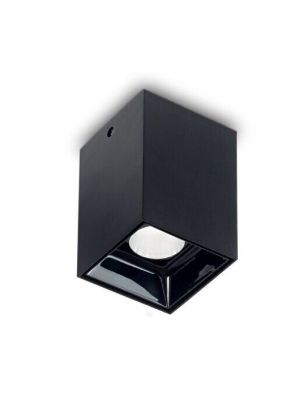 Точковий накладний світильник Ideal lux 206042 Nitro 10W Square Nero