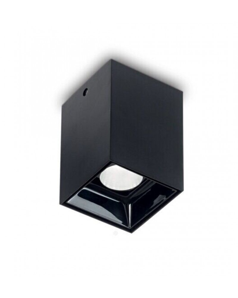 Точковий накладний світильник Ideal lux 206042 Nitro 10W Square Nero