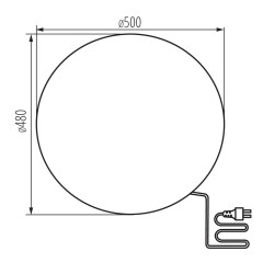 Декоративний вуличний світильник Kanlux Stono 50 (24653)