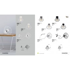Декоративна настільна лампа TK lighting 3074 Diamond