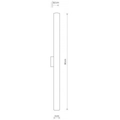 Світильник для ванної Nowodvorski 8120 ICE TUBE LED M CN