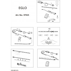 Аксесуар Eglo 97925 Led Stripes-Flex