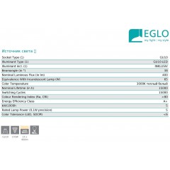 Бра спрямованого світла Eglo 96834 Moncalvio 1