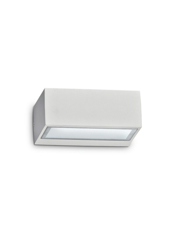 Вулична підсвітка фасаду Ideal lux Twin AP1 Bianco (115351)