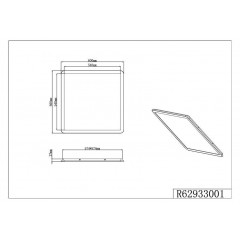 Стельовий світильник Trio Camillus R62933001