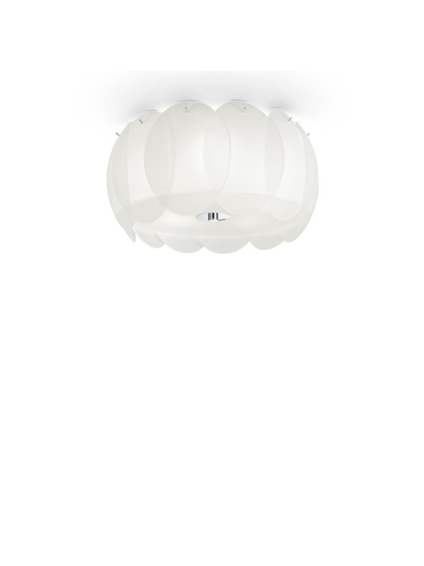 Стельовий світильник Ideal lux OVALINO PL5 BIANCO (93963)