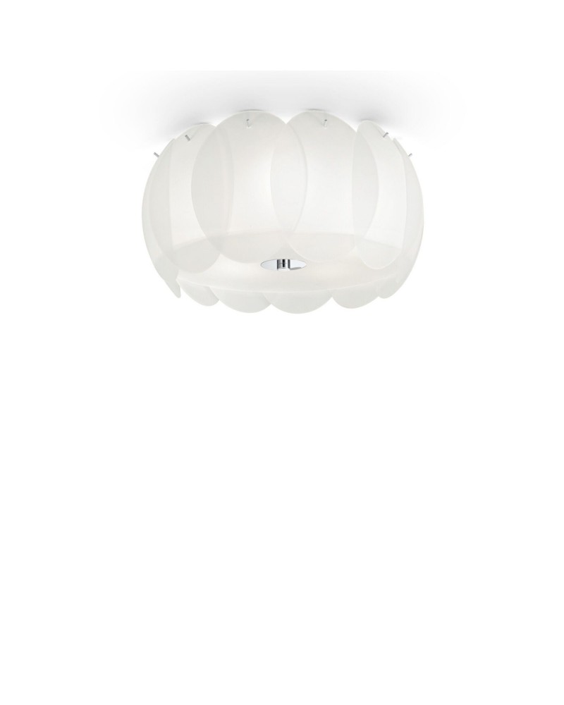 Стельовий світильник Ideal lux OVALINO PL5 BIANCO (93963)