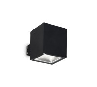 Вулична підсвітка фасаду Ideal lux Snif AP1 Square Nero (123080)