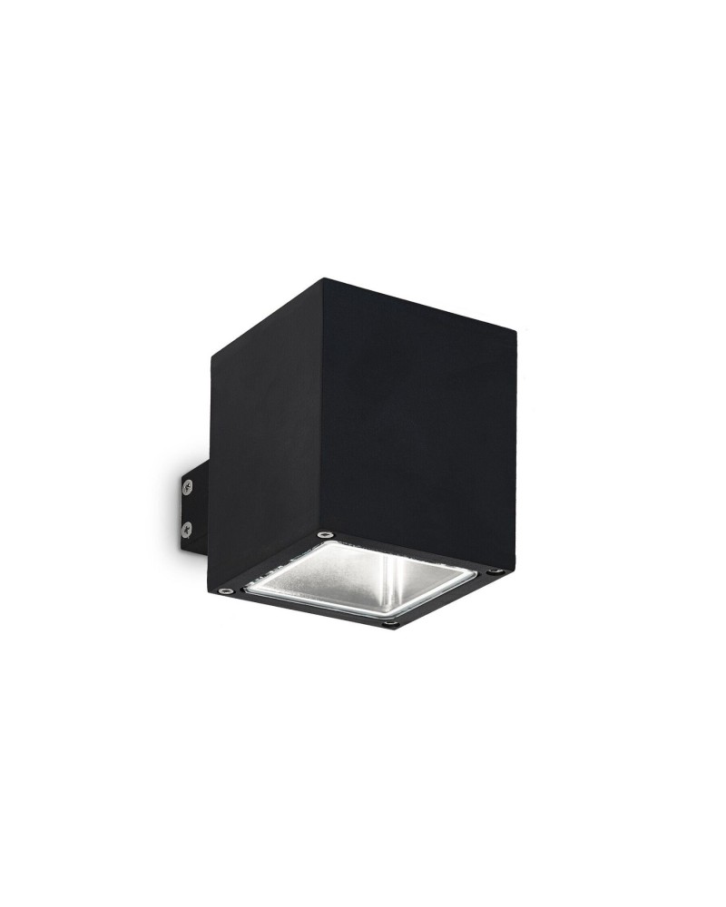 Вулична підсвітка фасаду Ideal lux Snif AP1 Square Nero (123080)