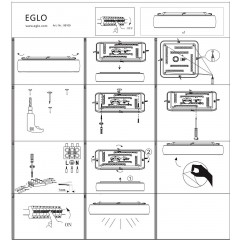 Стельовий світильник Eglo 99109 Ruidera