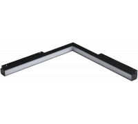 Світильник для магнітної системи Azzardo AZ4619 SAGA TRACK MAGNETIC CORNER B 24W MILKY120 4000K BK