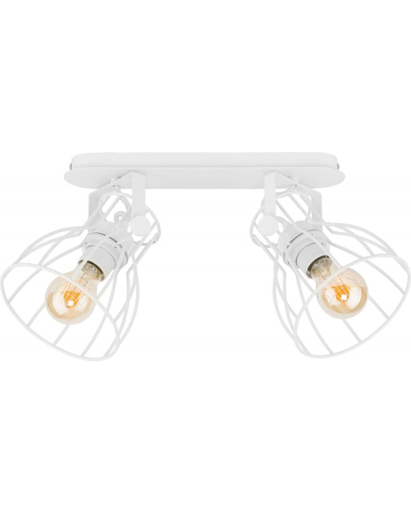 Спот з двома лампами TK lighting 2117 Alano White