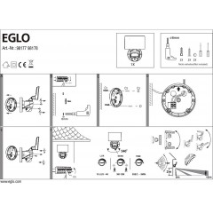 Світильник вуличний Eglo 98178 Paginopagino