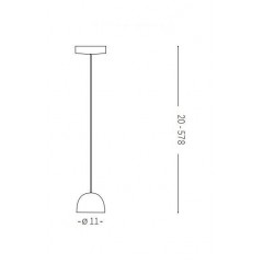 Люстра-підвіс Ideal lux 196800 Tall SP1 Small Nero