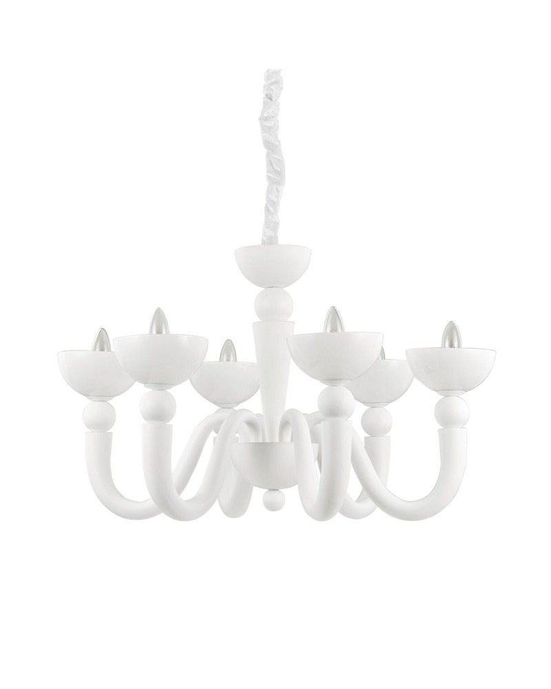 Люстра Ideal lux Bon BON SP6 Bianco (093994)