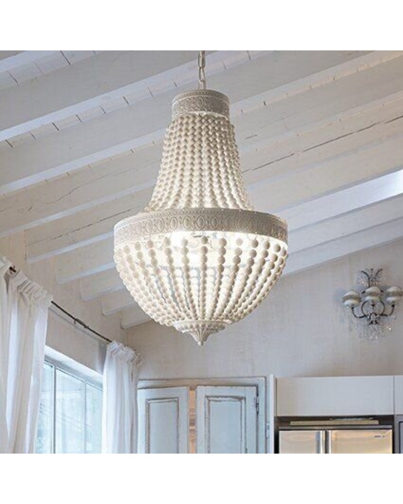 Люстра класична Ideal lux Monet SP6 Bianco (162751)