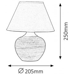 Декоративна настільна лампа Rabalux 4391 Molly