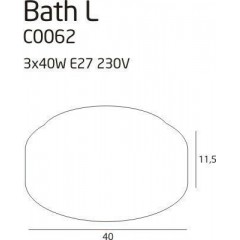 Стельовий світильник Maxlight C0062 Bath L