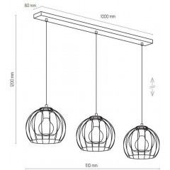 Люстра-підвіс TK LIGHTING 4483