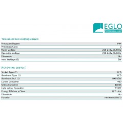 Світильник для ванної Eglo 64898 Melato