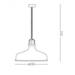 Люстра-підвіс Ideal lux 249063 Eris-2 SP1 Nero