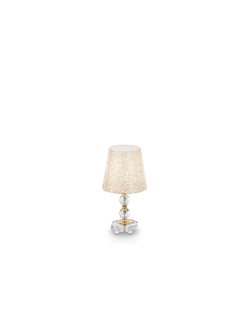 Декоративна настільна лампа Ideal lux Queen TL1 Small (77734)