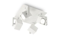 Спот з чотирма лампами Ideal lux Mouse PL4 Bianco (073583)