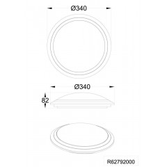 Стельовий світильник Trio Mizar R62792000