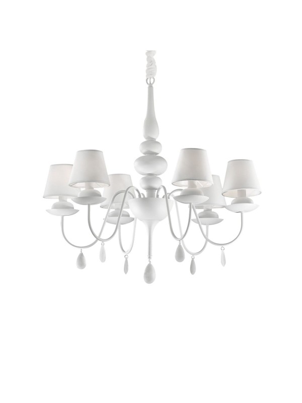 Люстра Ideal lux Blanche SP6 (35581)