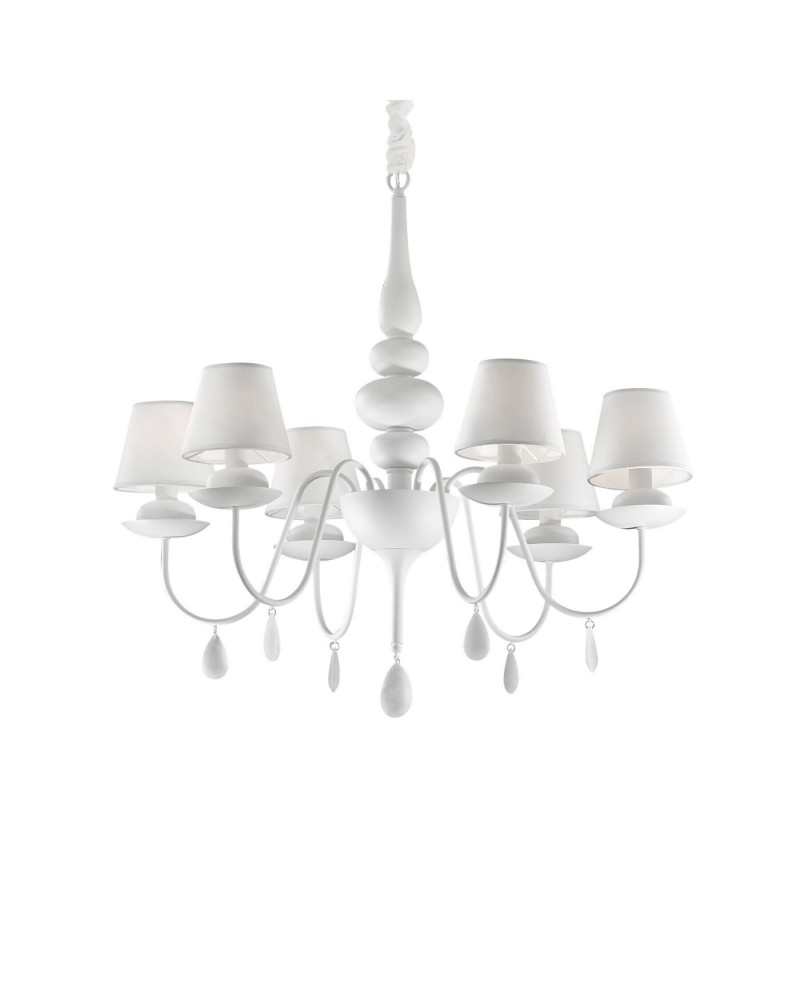 Люстра Ideal lux Blanche SP6 (35581)