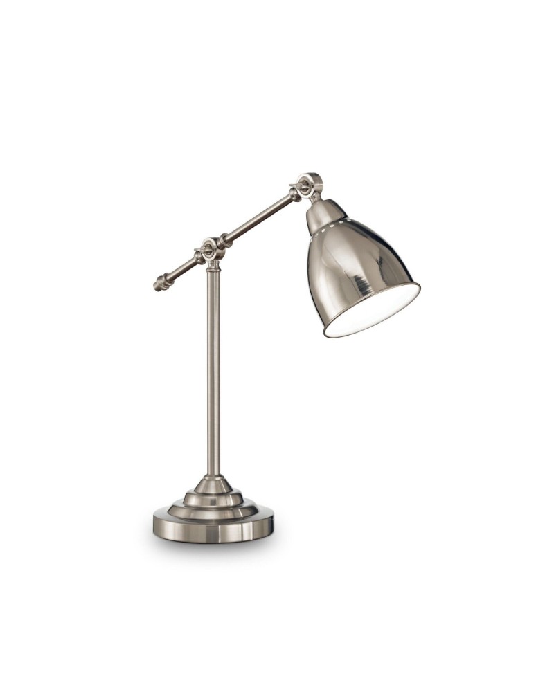 Настільна лампа Ideal lux NEWTON TL1 NICKEL (12209)
