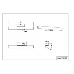 Світильник для ванної Trio Mattimo 283270106