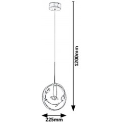 Люстра-підвіс Rabalux 1493 CHRISSY