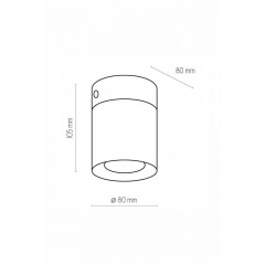 Точковий накладний світильник TK LIGHTING 3410