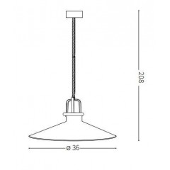 Люстра-підвіс Ideal lux 249087 Eris-4 SP1 Nero