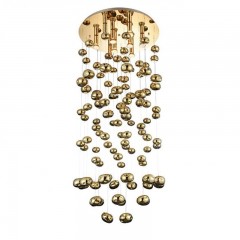 Люстра сучасна стельова Azzardo AZ3073 Luvia XL (gold)