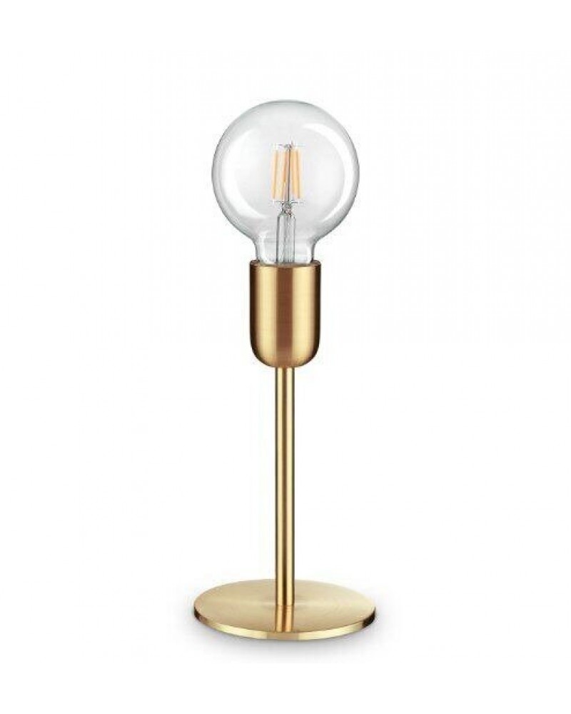 Декоративна настільна лампа Ideal lux 232546 Microphone TL1 Ottone Satinato