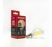 Лампа світлодіодна ETRON Filament 1-EFP-143 G45 8W 3000K E14