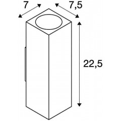 Вулична підсвітка фасаду SLV 229532