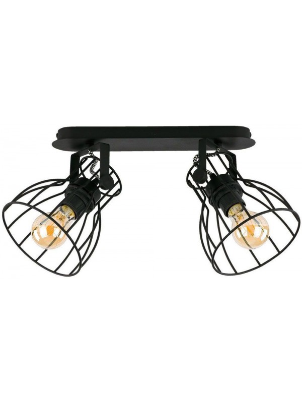 Спот з двома лампами TK lighting 2121 Alano Black