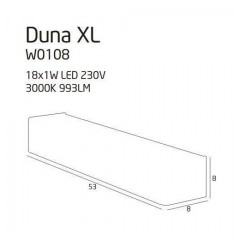 Декоративна підсвітка Maxlight W0108 Duna XL