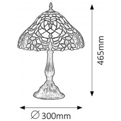 Декоративна настільна лампа Rabalux 8090 Mirella