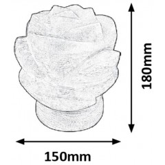 Декоративна настільна лампа Rabalux 2676 FLORES